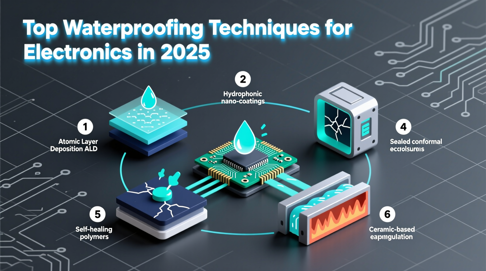 Top Waterproofing Techniques for Electronics in 2025