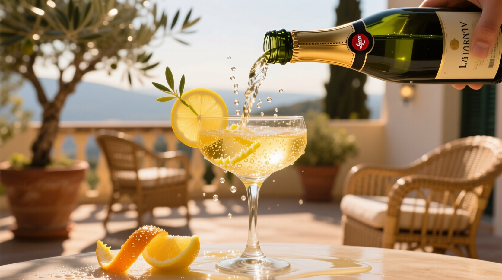 use this formula to make a spritz with any booze