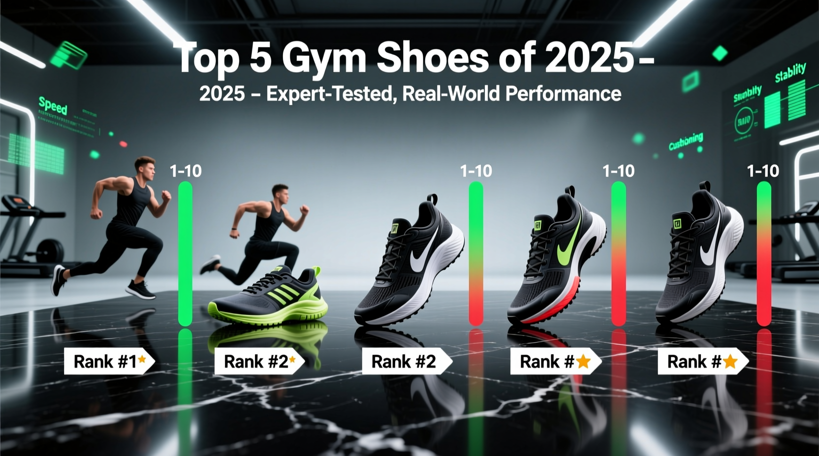5 Best Selling Gym Shoes in 2025 (Tested & Ranked for Every Workout)