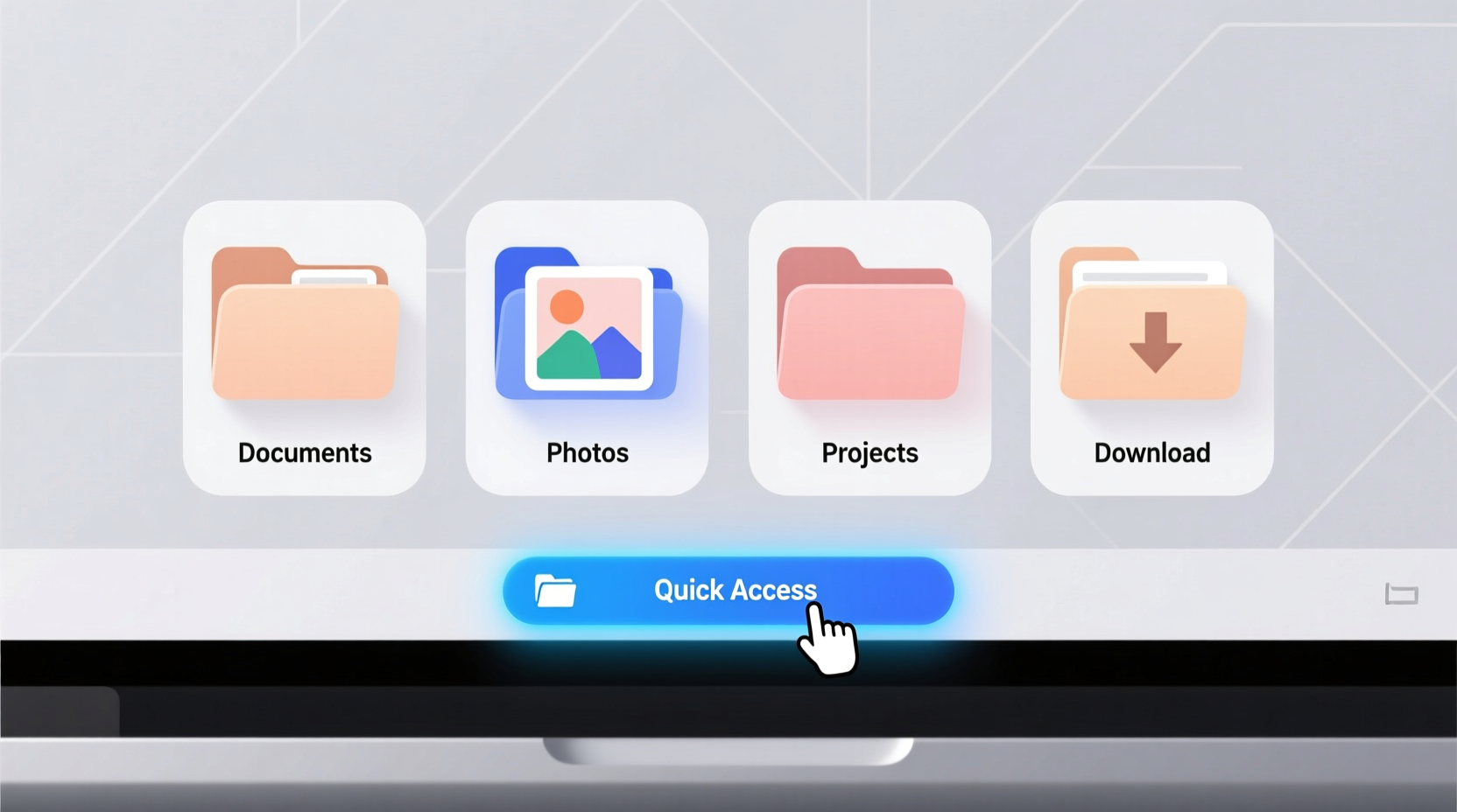 add quick access to your filesystem with direct folders