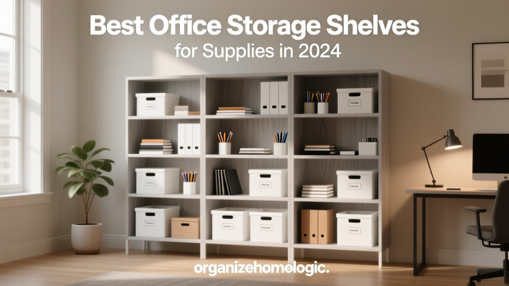 Best Office Storage Shelves for Supplies in 2024