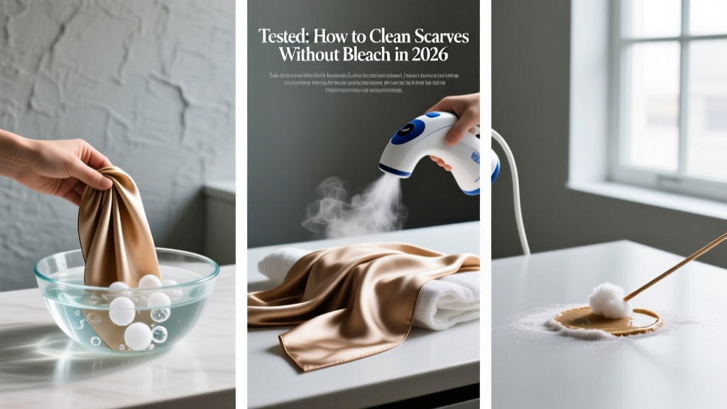 Tested: How to Clean Scarves Without Bleach in 2026