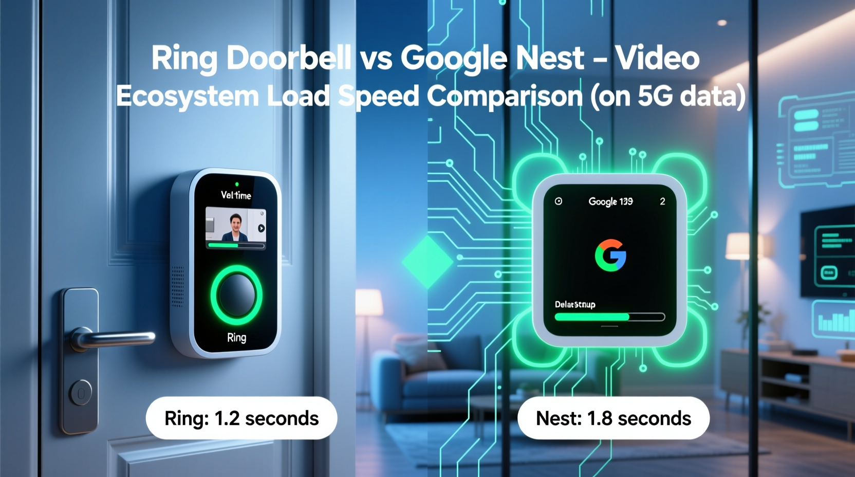 ring doorbell vs google nest which video ecosystem loads faster on data