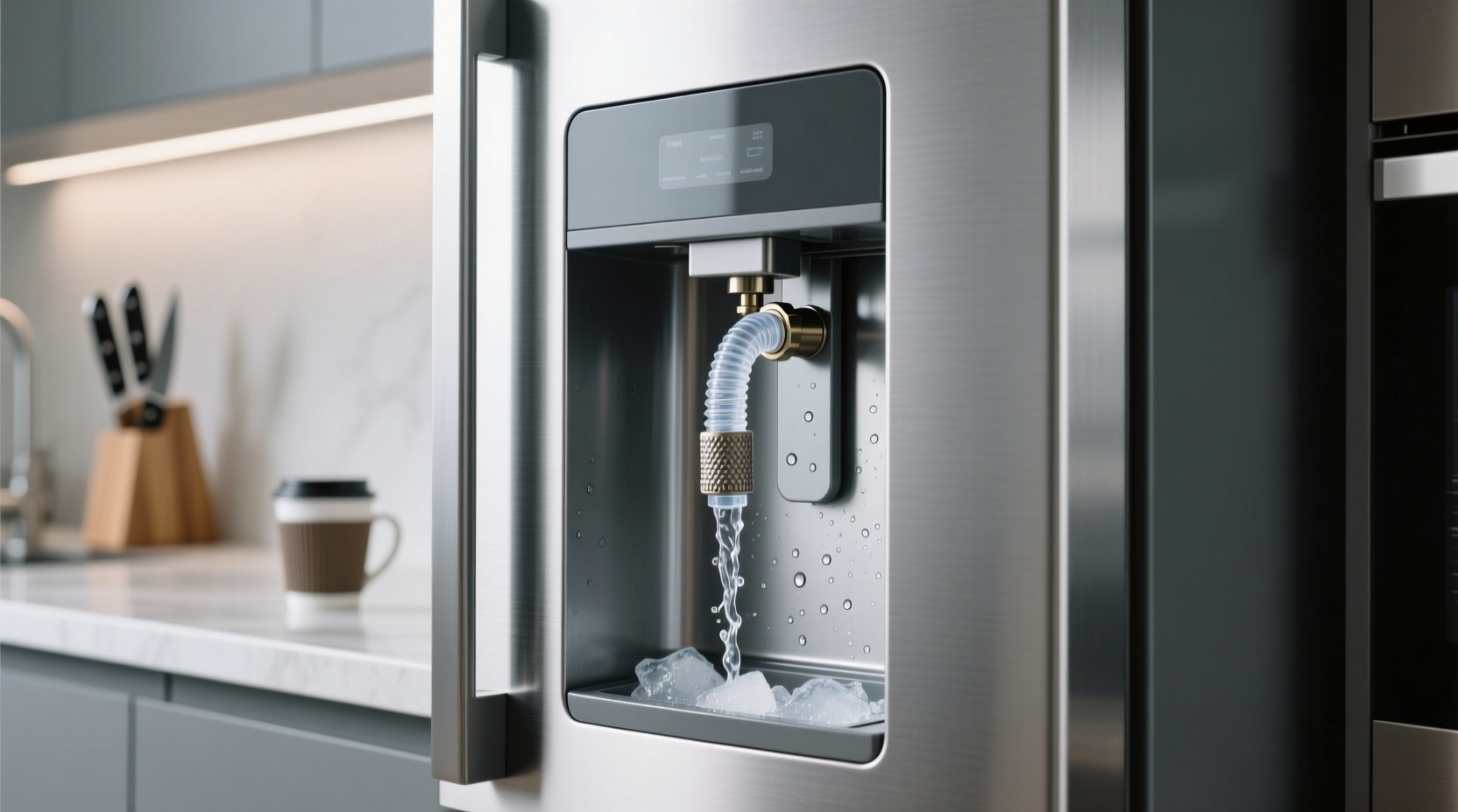 ice maker refrigerator water line