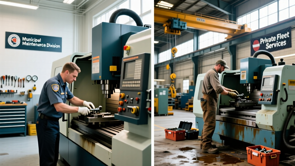 Government vs Private Heavy Equipment Mechanic Duties Compared