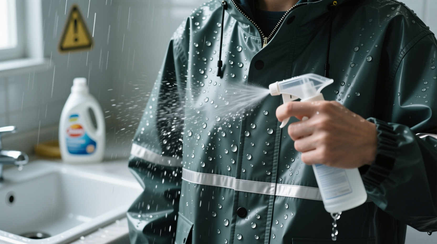 dont use detergent on your rain gear do this instead