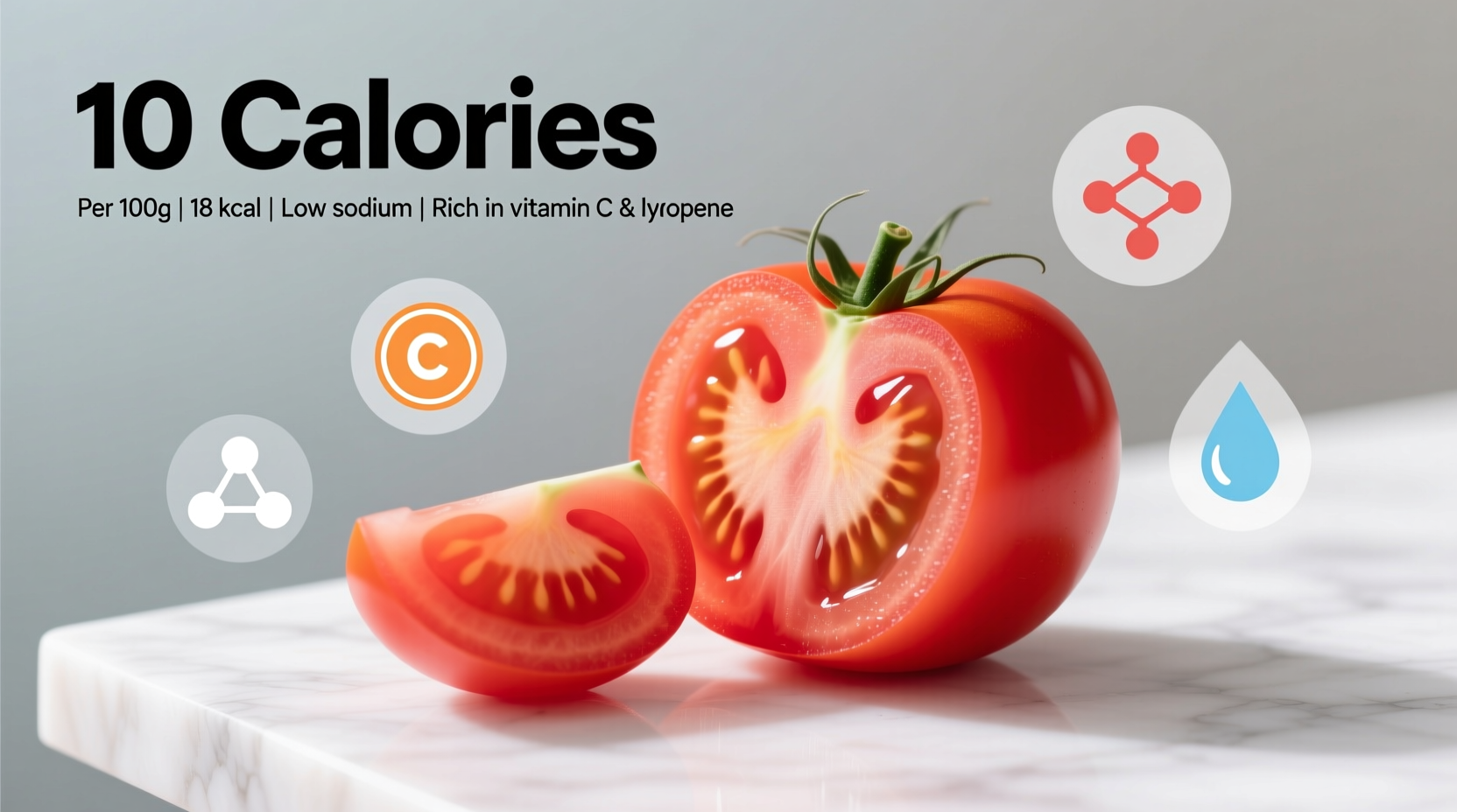 How Many Calories in One Tomato? Exact Counts by Size