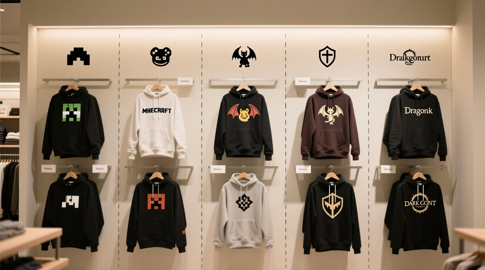 closet organization tips for gaming merch hoodies