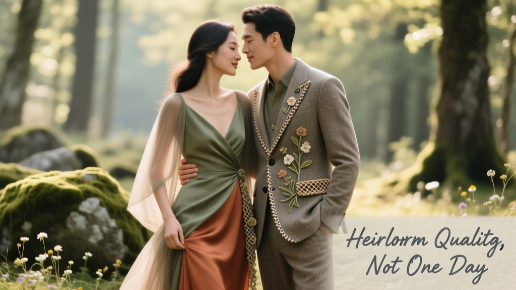 Sustainable Wedding Attire: Heirloom Quality, Not One-Day...