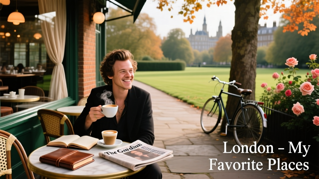 Harry Styless’ London: The Cafés, Parks, and Restaurants He Loves