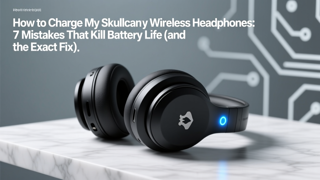 How to Charge Skullcandy Wireless Headphones