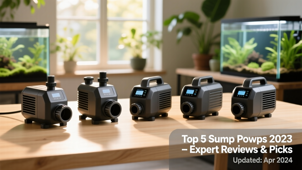 5 Best Aquarium Sump Pumps in 2023 – Reviews & Top Picks