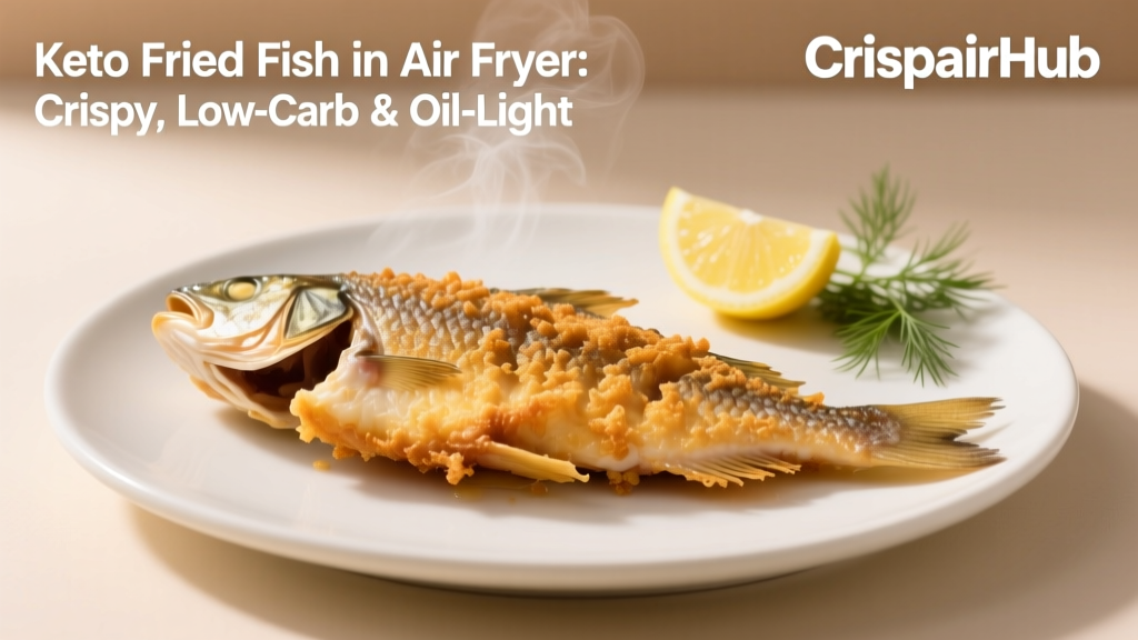 Keto Air Fryer Fish: Crispy, Low-Carb & Oil-Light