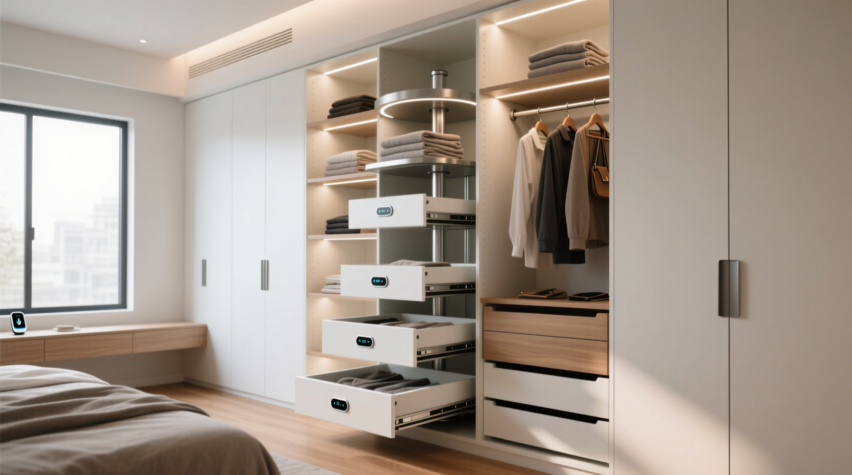 closet organization for chronic pain