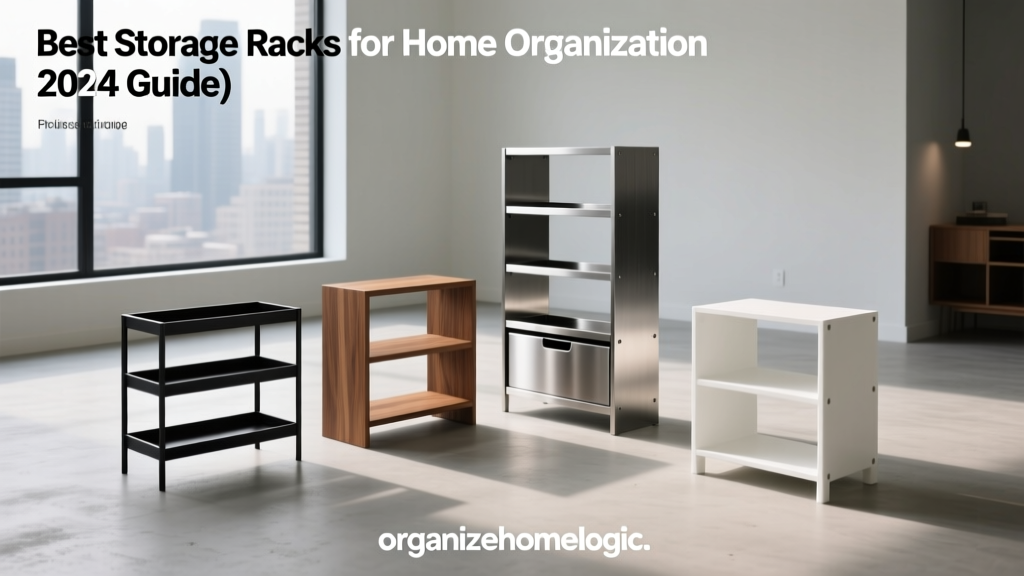Best Storage Racks for Home Organization (2024 Guide)