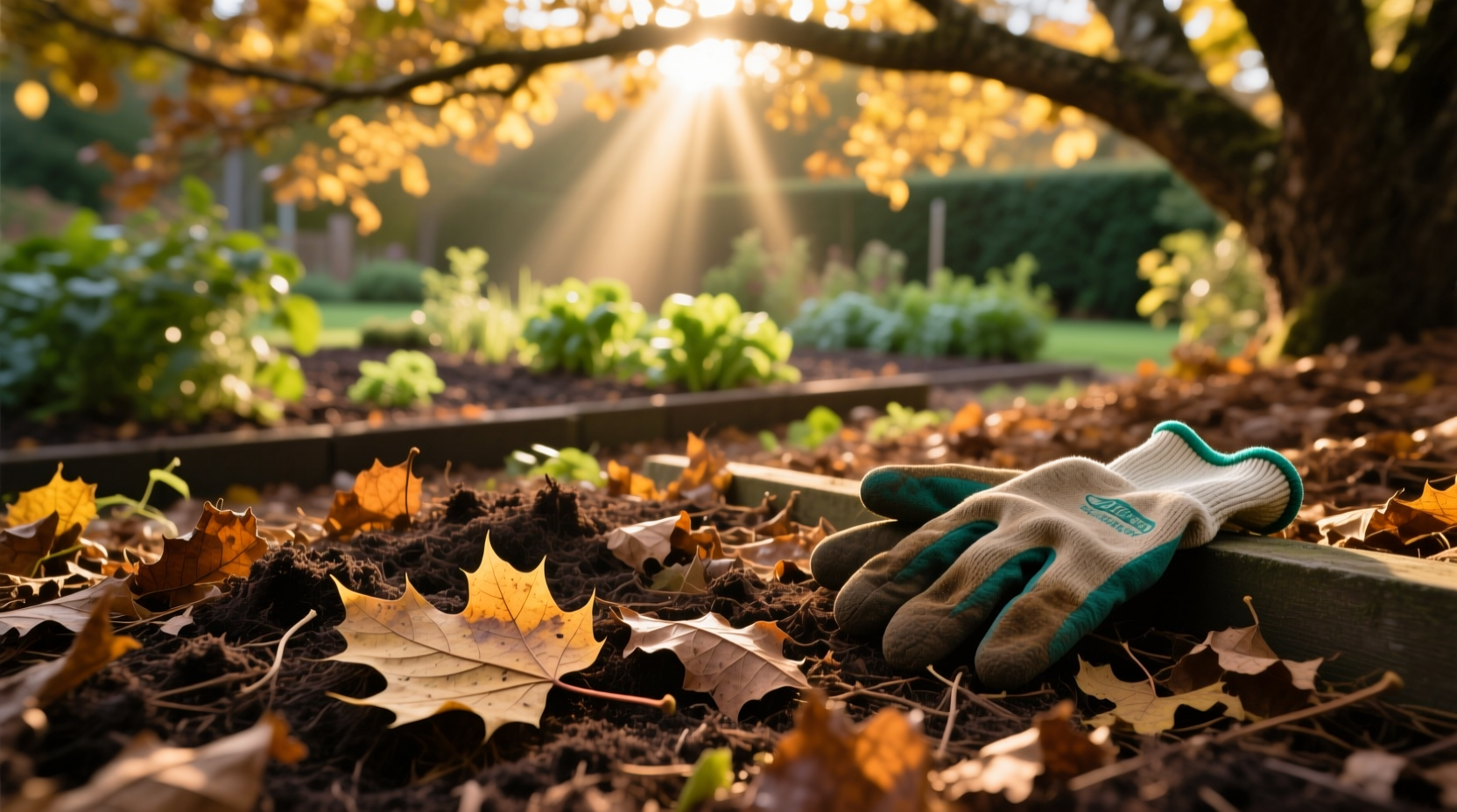 why you should mulch leaves not rake them
