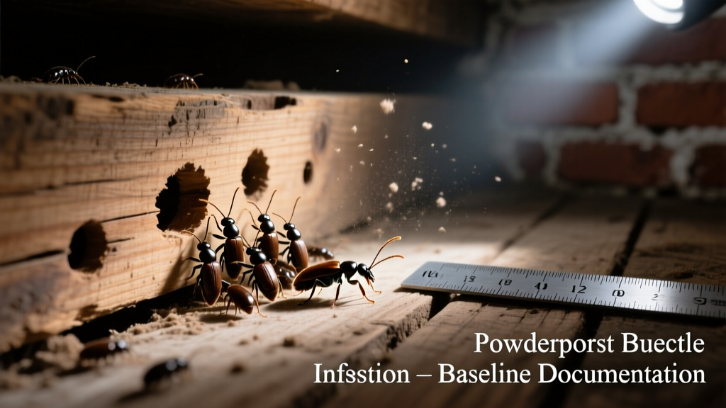 Powderpost Beetles in Basement: Identification & Control