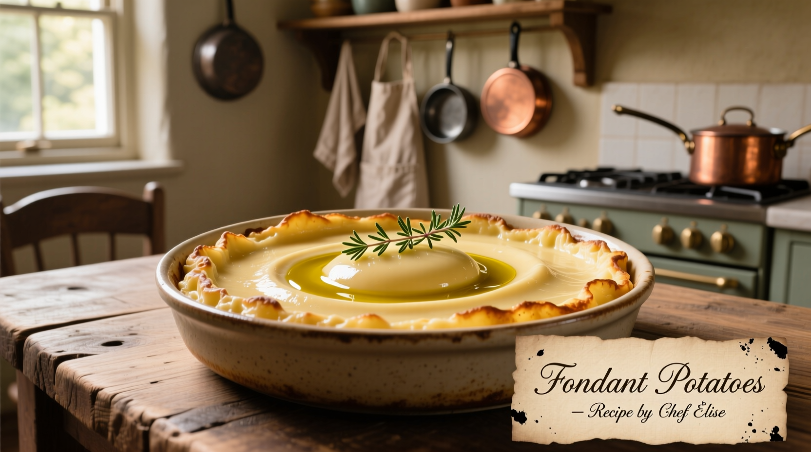 Authentic Fondant Potato Recipe: French Technique Revealed