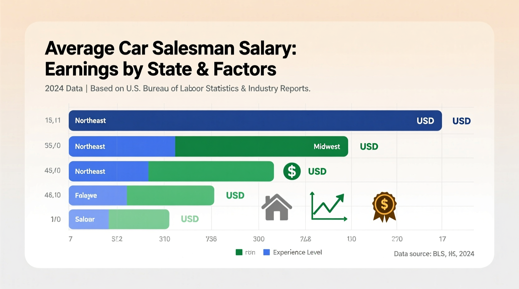 how much does a car salesman make on average