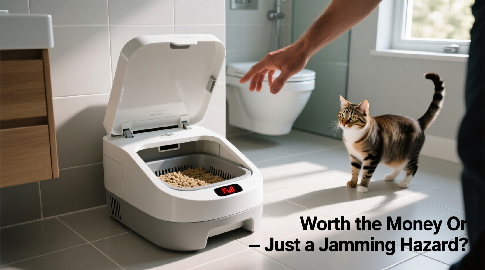 automatic litter box worth the money or just a jamming hazard