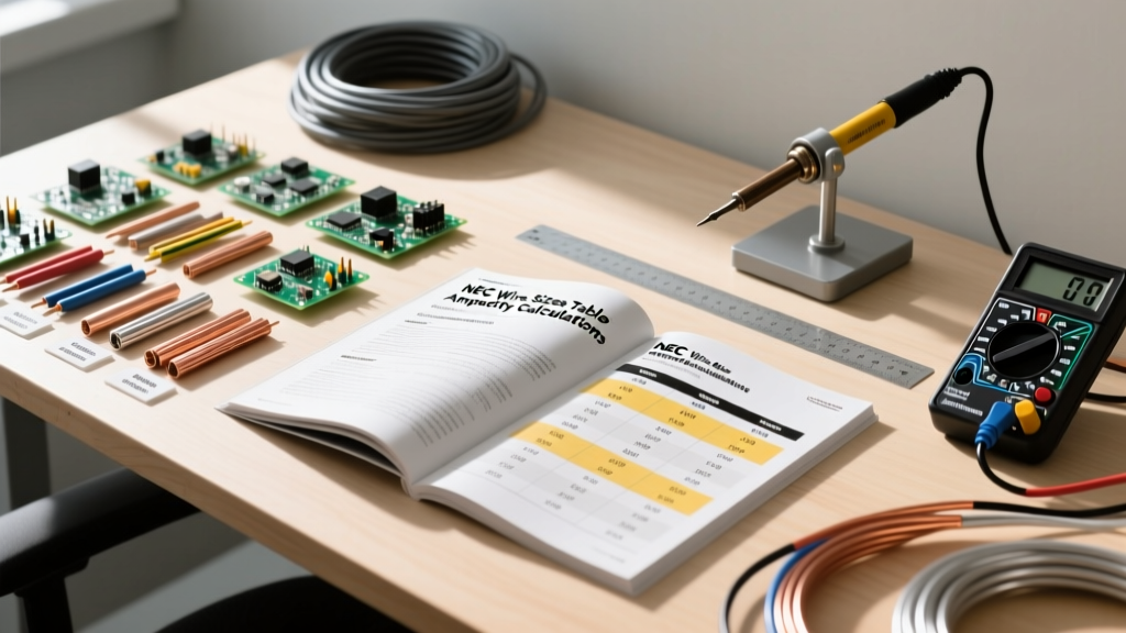 Mastering the NEC Wire Sizes Table for Ampacity Calculations
