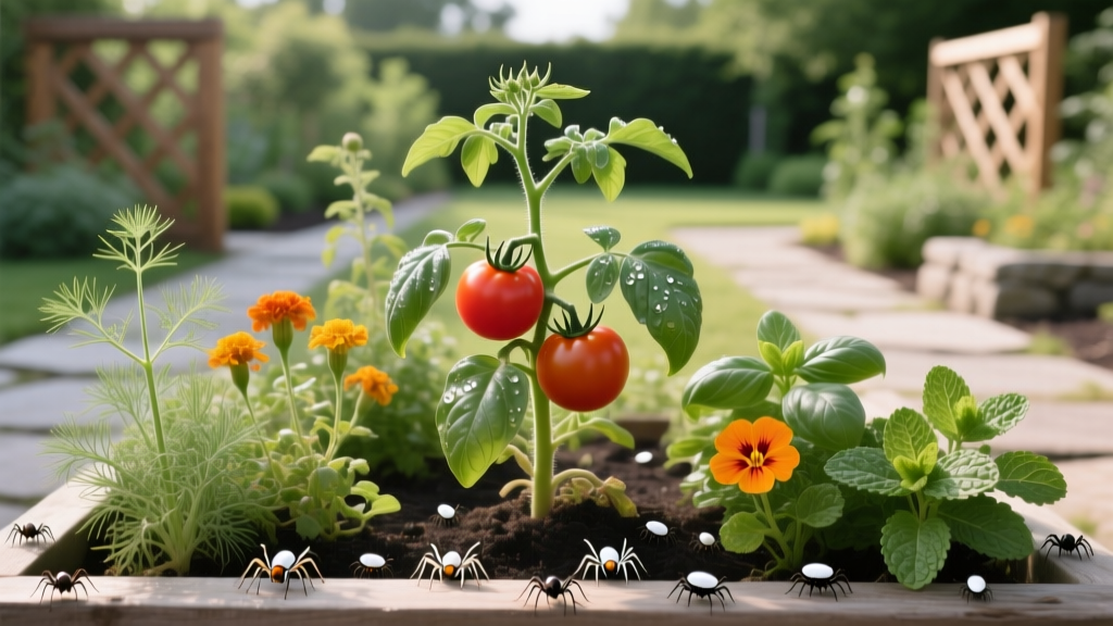 Companion Plant Propagation for Pest Control