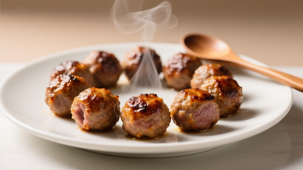 Party Meatballs That Stay Juicy & Hold Shape