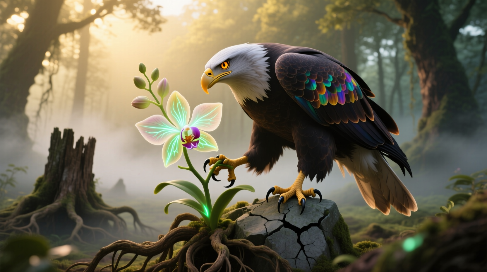 bird of prey plant