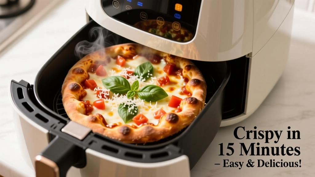 Deep Dish Single Pizza in Air Fryer: Crispy & Easy