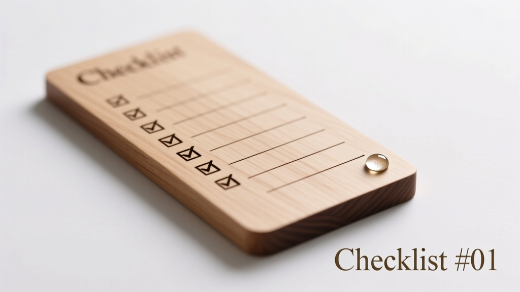 The Wood Checklist: A Practical Guide for Selecting, Verifying, and Maintaining Hardwood Countertops, Cutting Boards, and Butcher Blocks