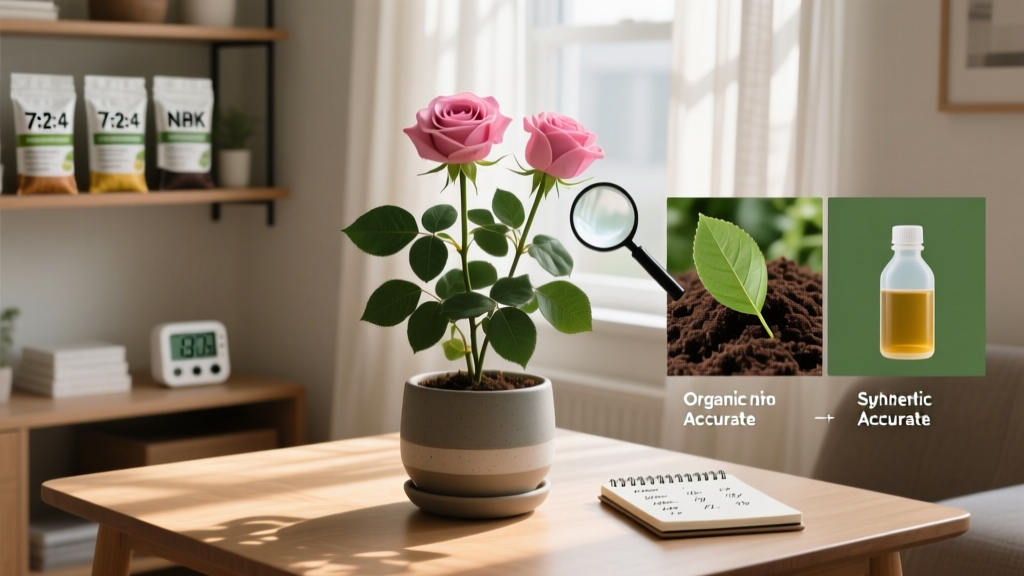 Indoor Rose Fertilizer: Stop Yellow Leaves & Weak Blooms