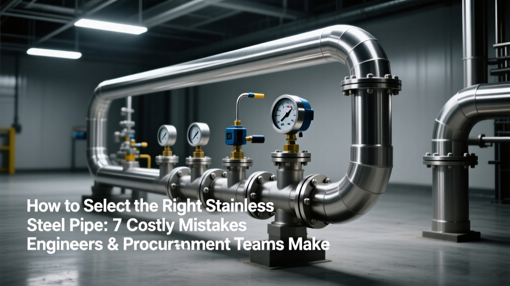 Stainless Steel Pipe Selection: 7 Costly Mistakes to Avoid