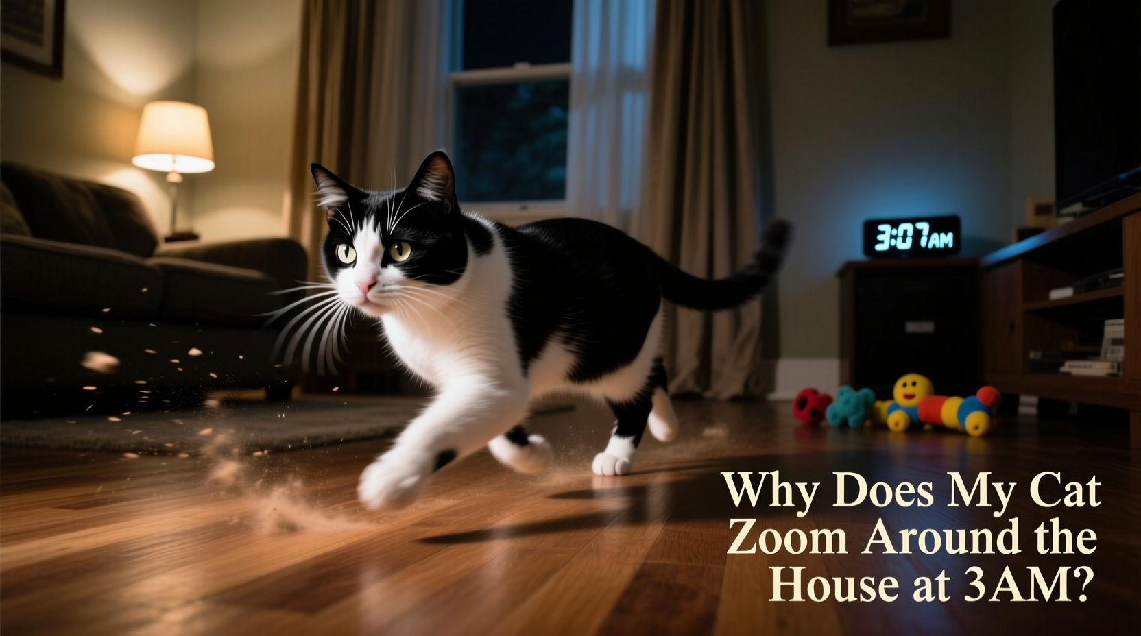 why does my cat zoom around the house at 3am behavior explained