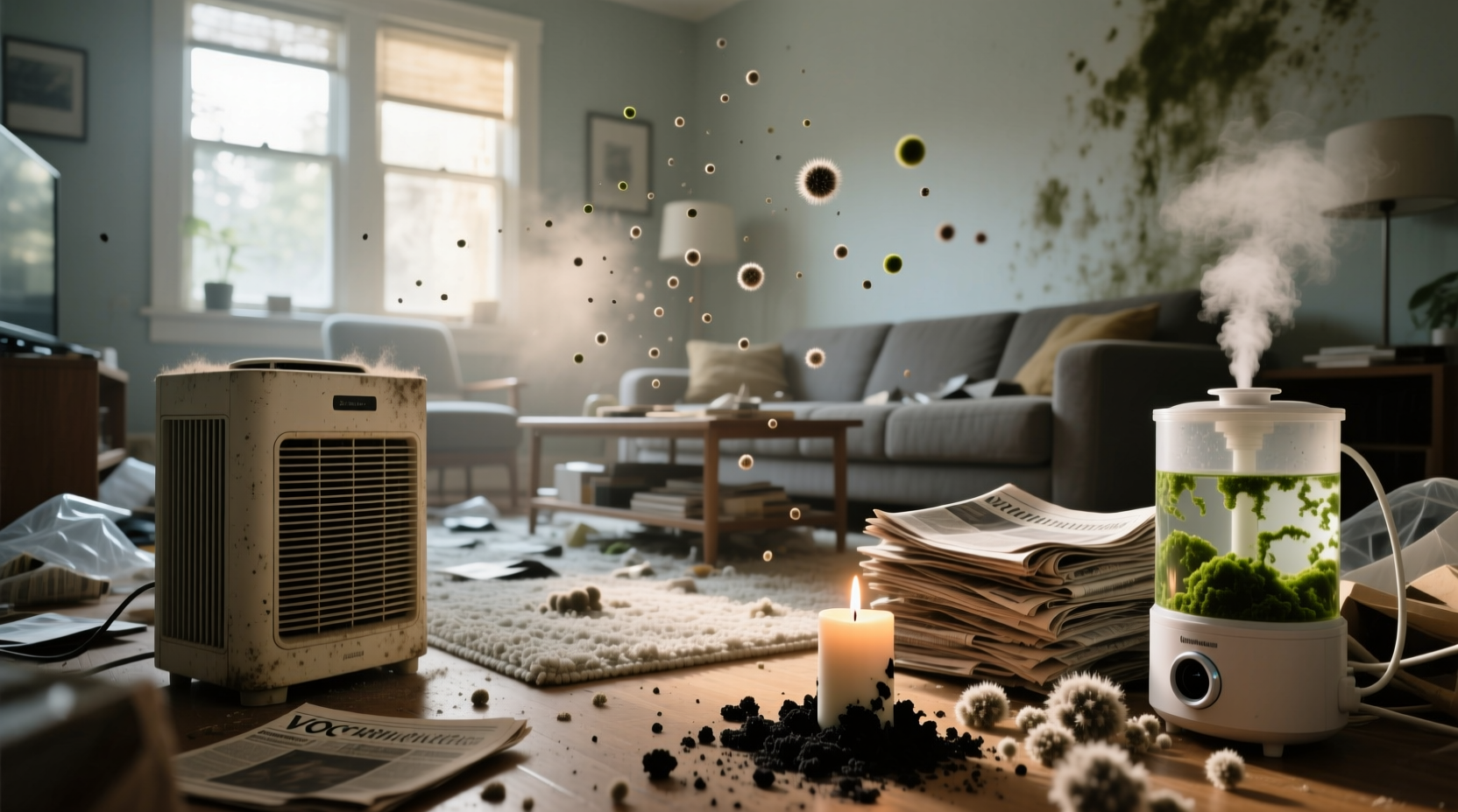 things that are secretly ruining the air quality in your home