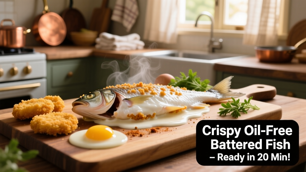 Best Air Fryer Battered Fish Recipe (Crispy & Oil-Free)