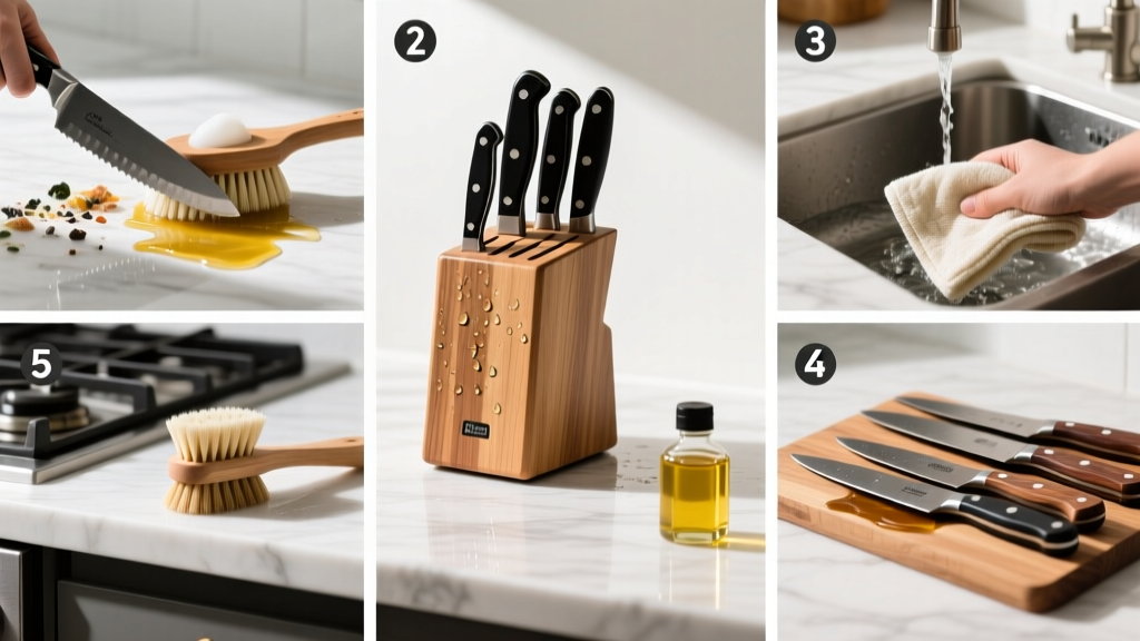 Tested: How to Clean Knife Block Without Electricity Fast