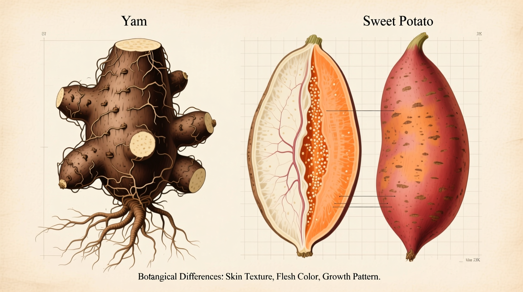 Yams vs Sweet Potato: Clearing Up the Confusion