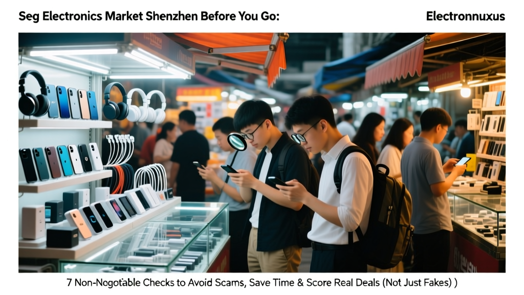 Seg Electronics Market Shenzhen Before You Go: 7 Non-Negotiable Checks to Avoid Scams, Save Time & Score Real Deals (Not Just Fakes)