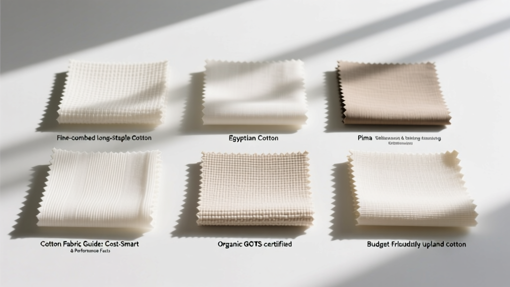 Cotton Fabric Guide: Cost-Smart Sourcing & Performance Facts