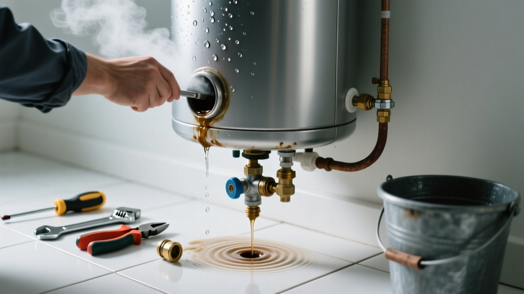 Fix Water Heater Leaking From Top & Making Noise