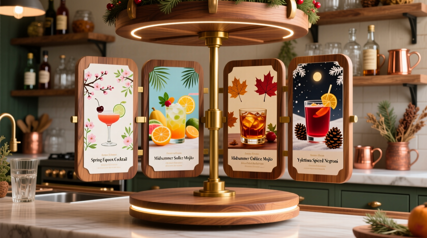 How To Build A Rotating Seasonal Cocktail Menu At Home For Every Holiday
