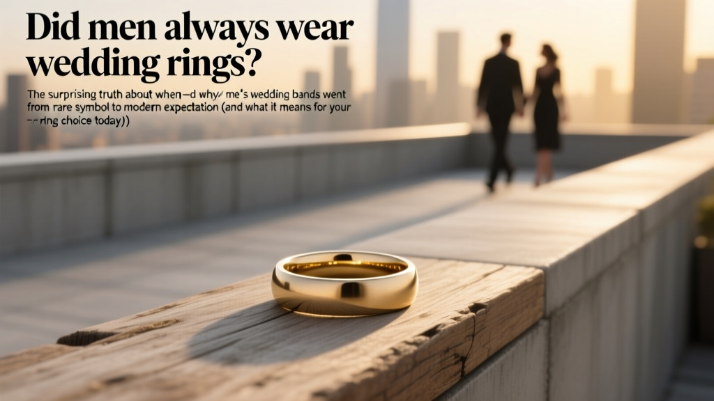 Men’s Wedding Rings: History & Meaning (2026)