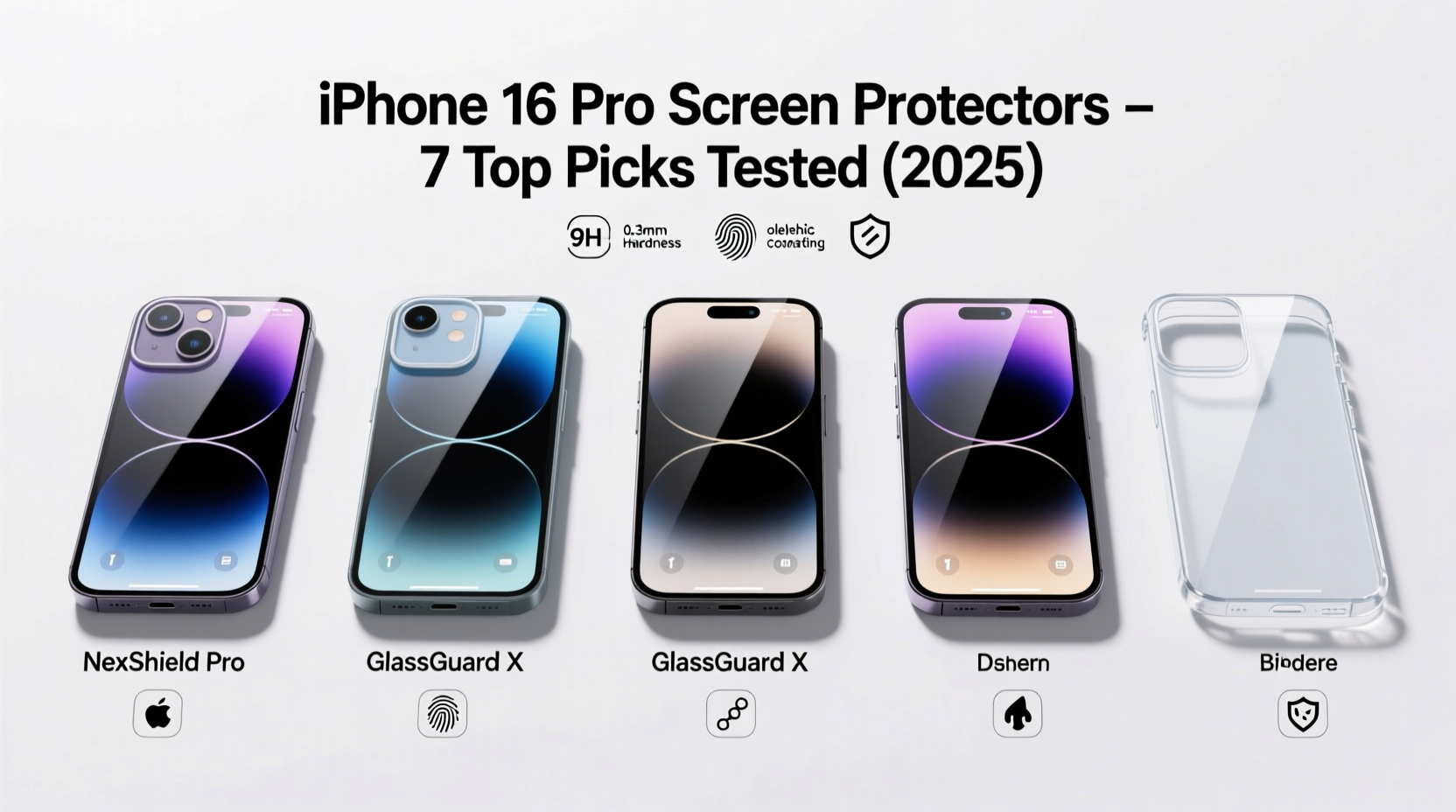 top selling iphone 16 pro screen protector