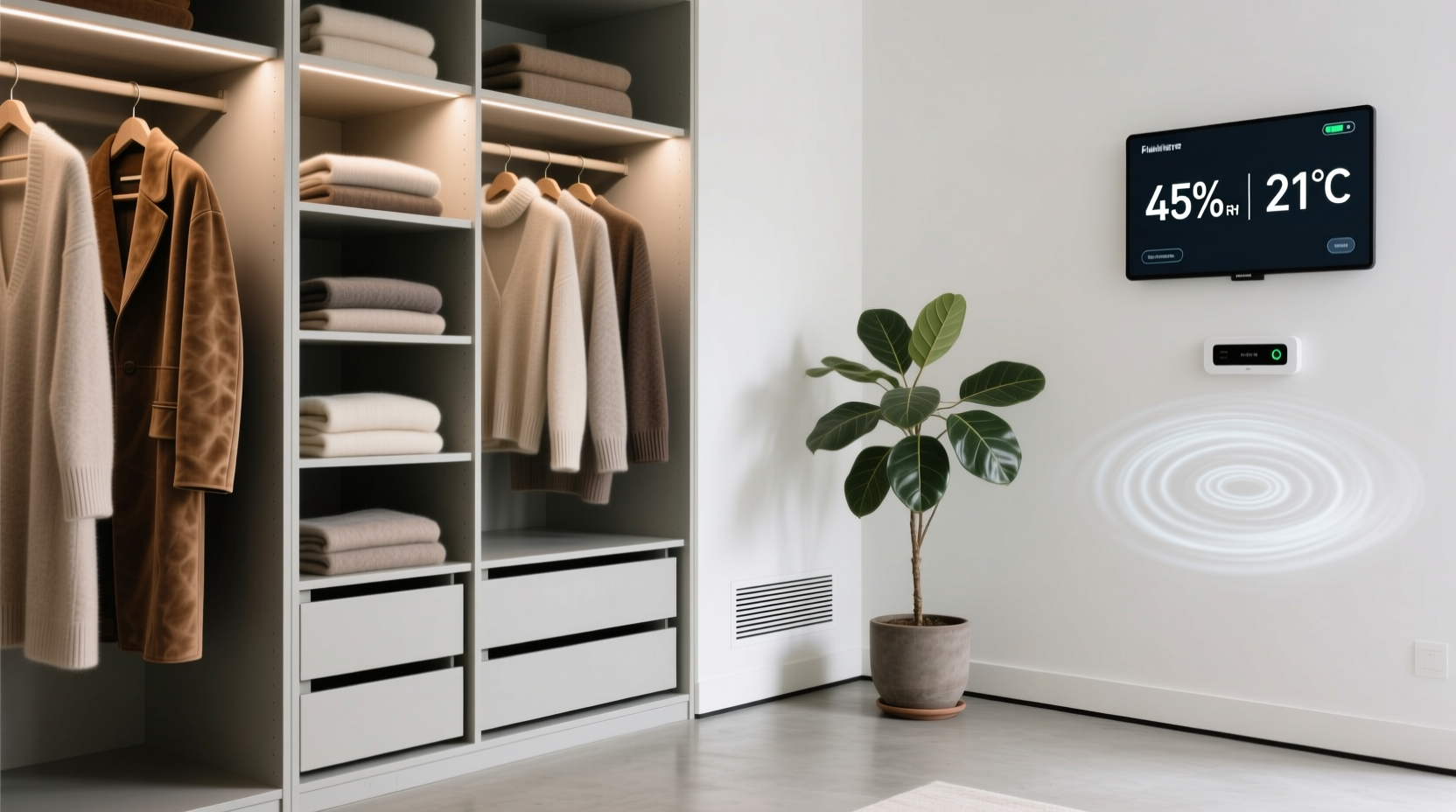 closet humidity monitor worth it for suede cashmere
