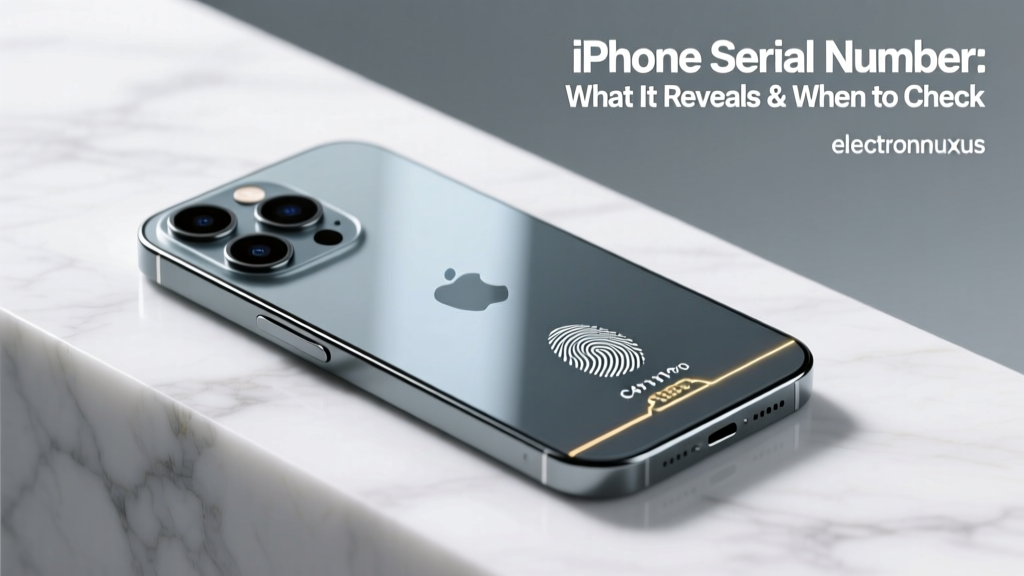iPhone Serial Number: What It Reveals & When to Check