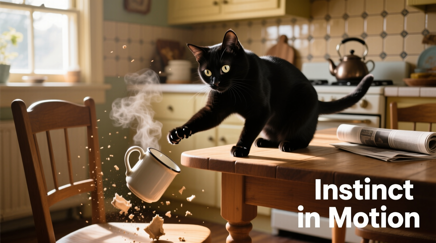 why does my cat knock things off tables exploring feline instincts