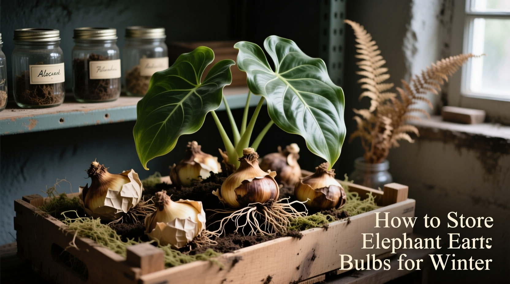 Store Elephant Ear Bulbs: 5 Winter Tips | TheHomeSprouts