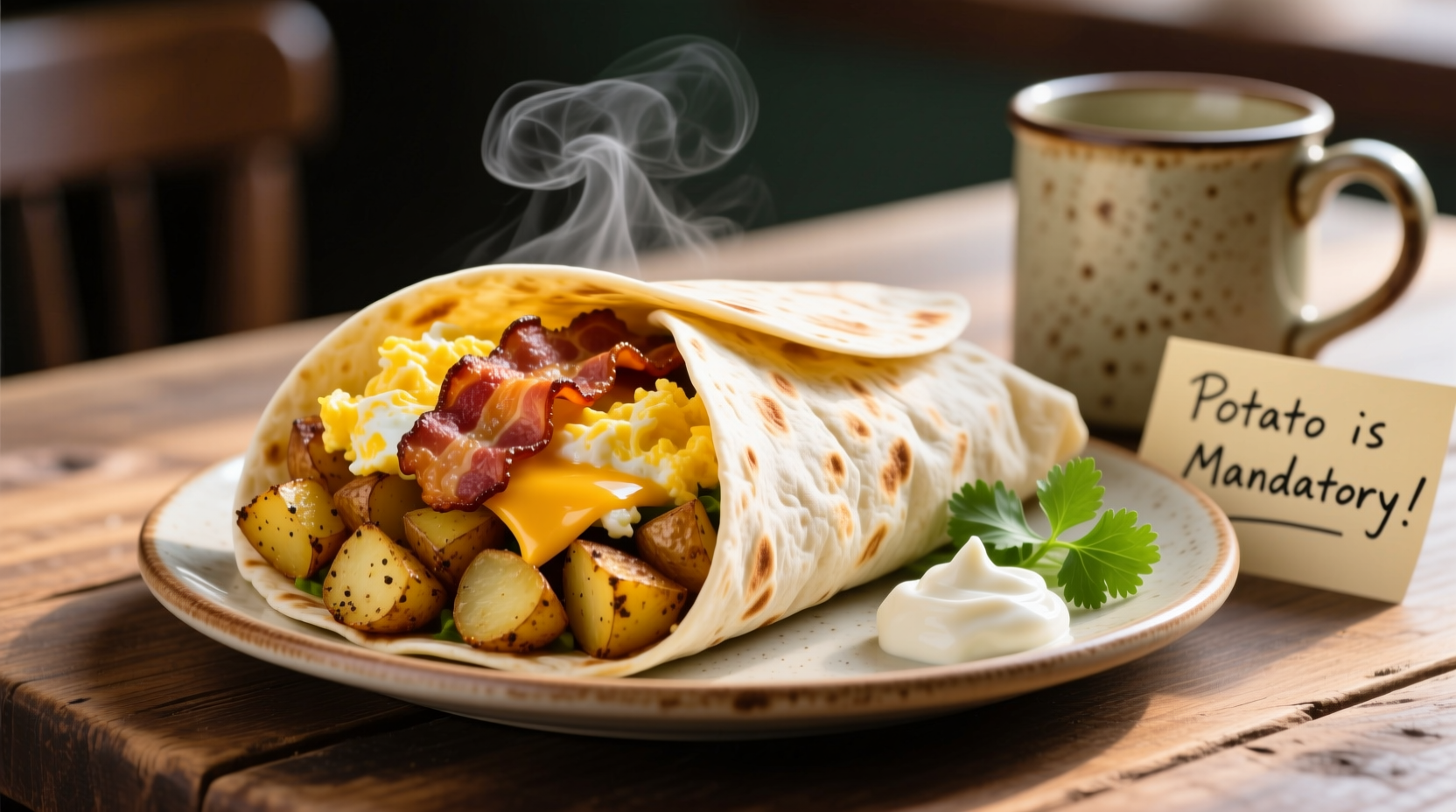 Potatoes: The Mandatory Breakfast Burrito Ingredient