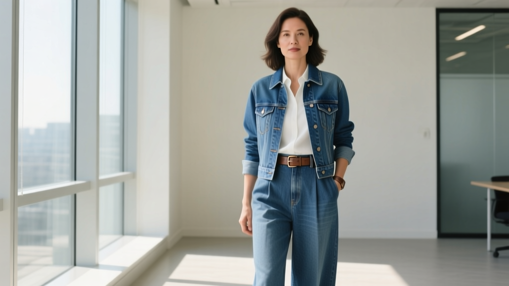 How to Style Sustainable Denim for Work (Effortlessly)
