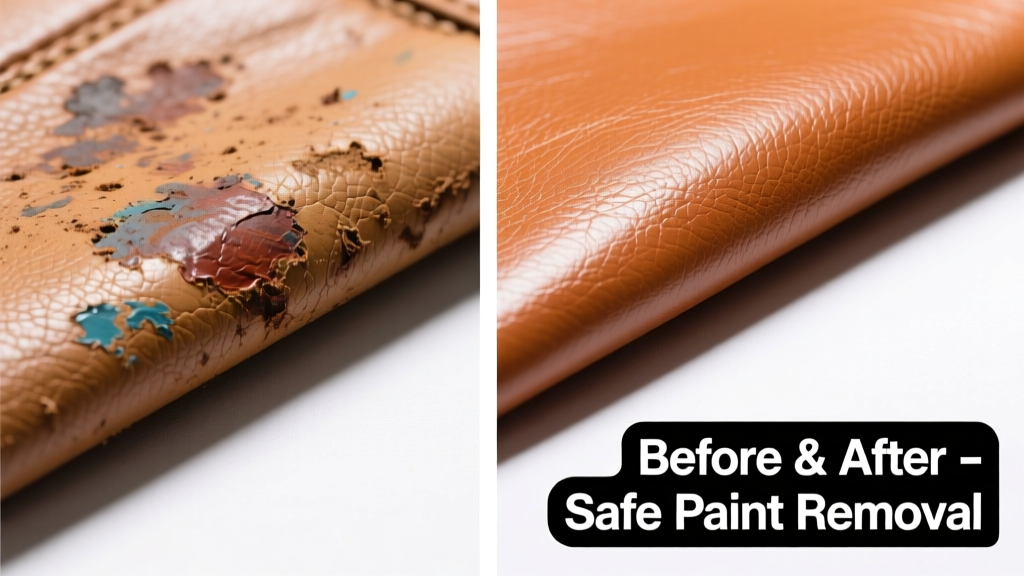 How to Remove Paint from Leather Safely and Effectively